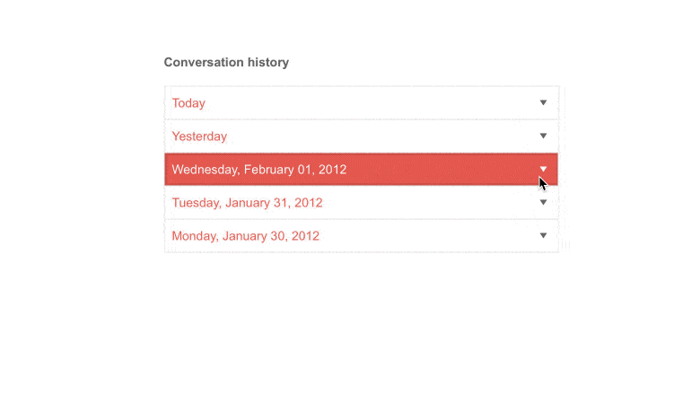 Telerik UI for ASP.NET MVC PanelBar - Animations