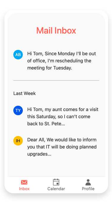 React Bottom Navigation Component