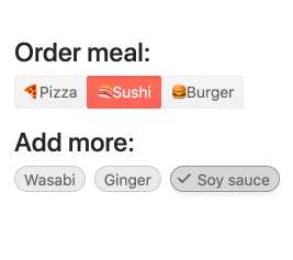React ChipList Component