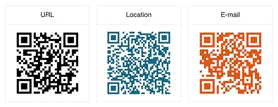 QR code header