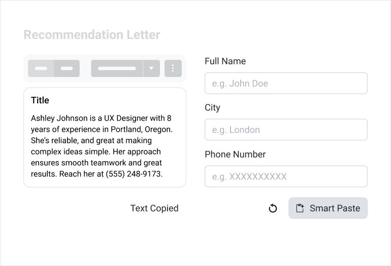 Smart Paste Kendo UI for Angular
