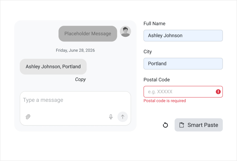 Telerik UI for Blazor AI Smart Paste Error handling - 770px