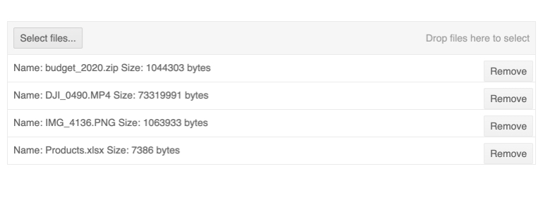 Kendo UI for Angular FileSelect - Templates