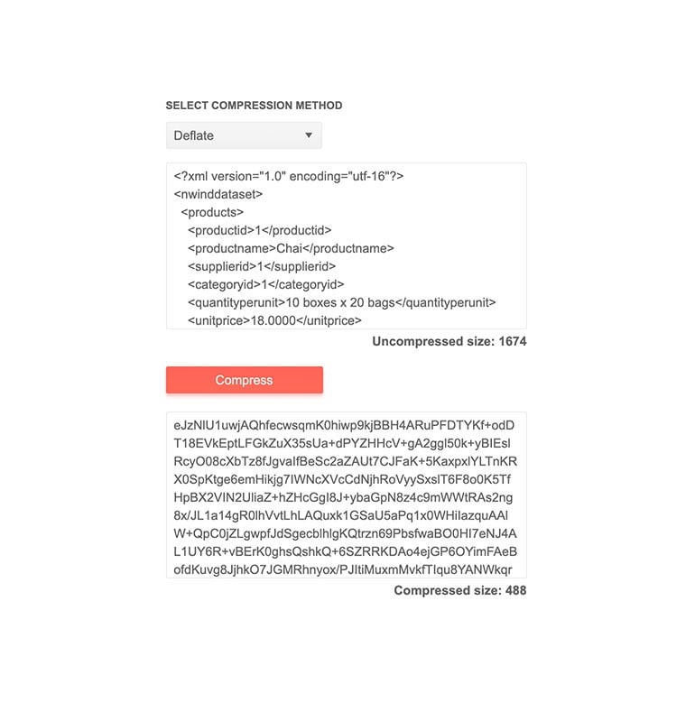 Telerik UI for ASP.NET Core ZipLibrary - compress and decompress streams