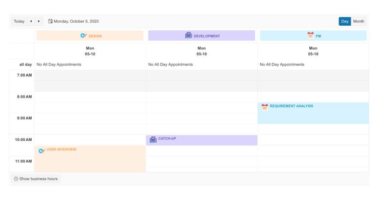 Blazor Schediler-Resource-Grouping-Header-Template