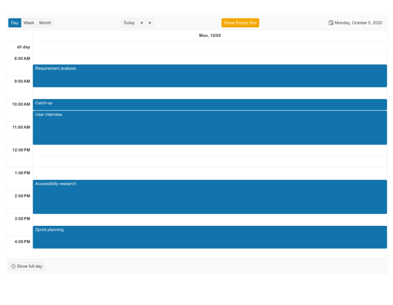 Blazor Scheduler improvement-ToolbarTemplate