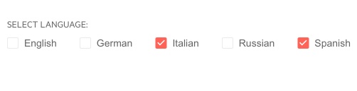 Telerik UI for ASP.NET Core CheckBoxGroup - Customizations
