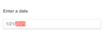 Telerik UI for ASP.NET MVC DateInput - Overview