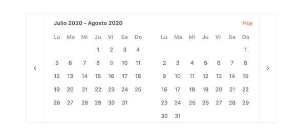 React MultiViewCalendar - Globalization, KendoReact UI Library