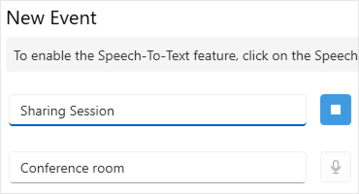 WPF Speech to text button