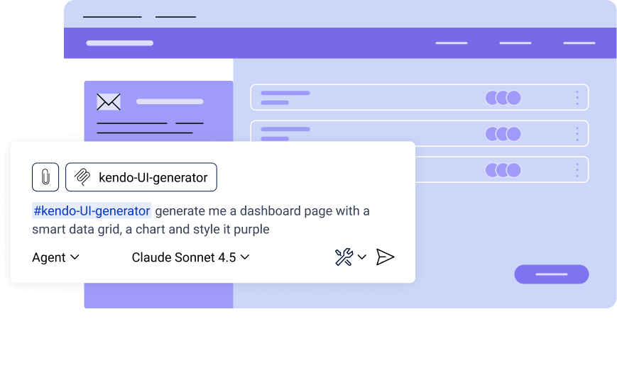 Telerik Agentic UI Generator Telerik Agentic UI Generator