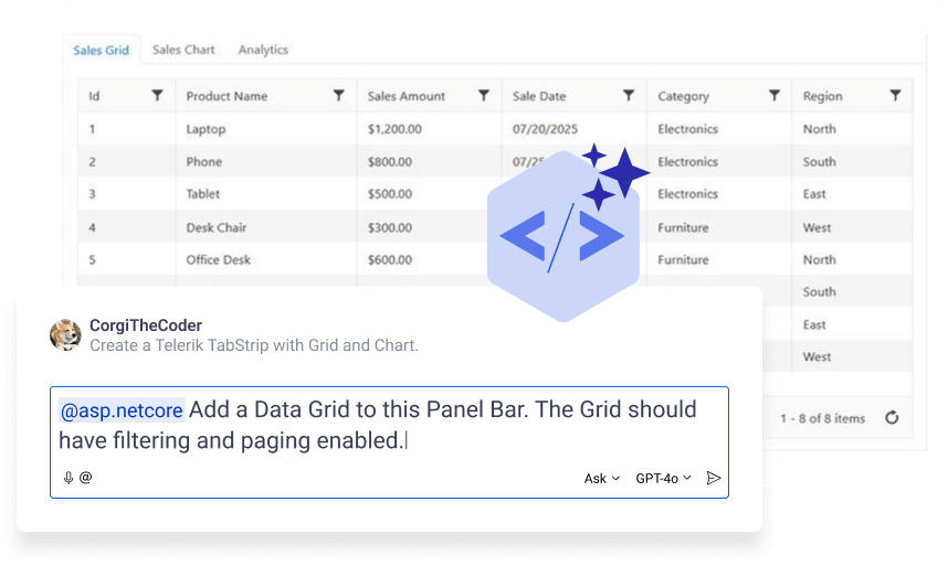 Telerik and Kendo AI Coding Assistants Telerik and Kendo AI Coding Assistants