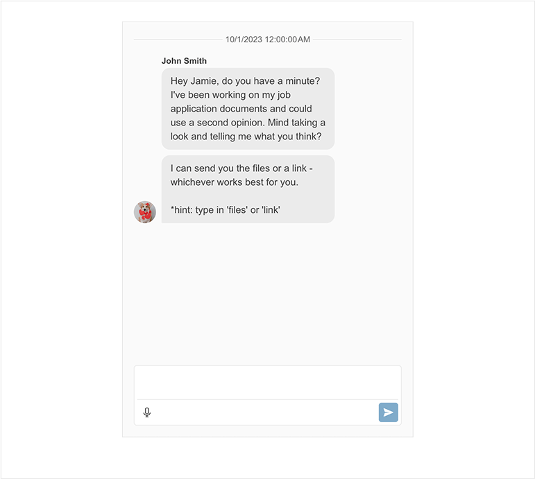 Telerik UI for Blazor - Conversational UI Chat - Overview
