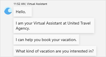 Telerik UI for WinUI Chat control highlight