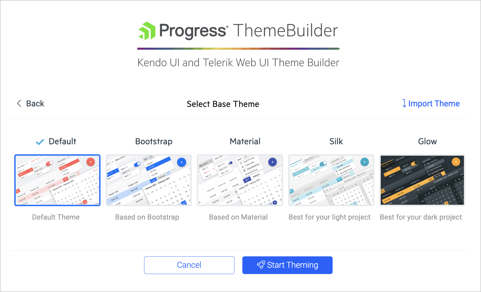 ThemeBuilder Overview
