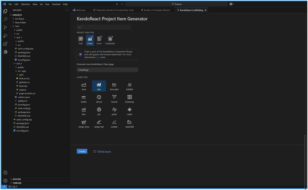 VSCode-Extensions-Scaffolders